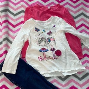 2 toddler tops